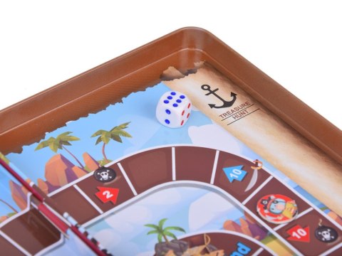 JOKOMISIADA Gra magnetyczna Poszukiwanie skarbów Gra planszowa PIRACI GR0680