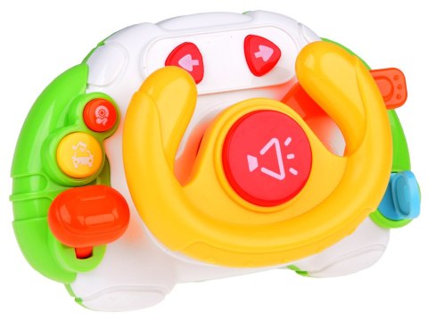 JOKOMISIADA Interaktywna sensoryczna Kierownica dla dzieci światło, dźwięk ZA5189