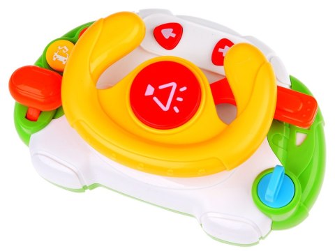 JOKOMISIADA Interaktywna sensoryczna Kierownica dla dzieci światło, dźwięk ZA5189