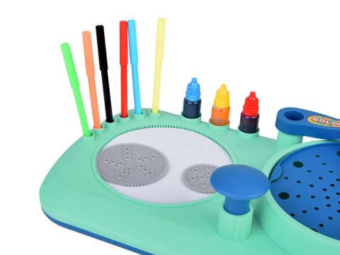 JOKOMISIADA Kreatywny zestaw Tablica artystyczna 3w1 Spirograf Graffiti Rysunek TA0109