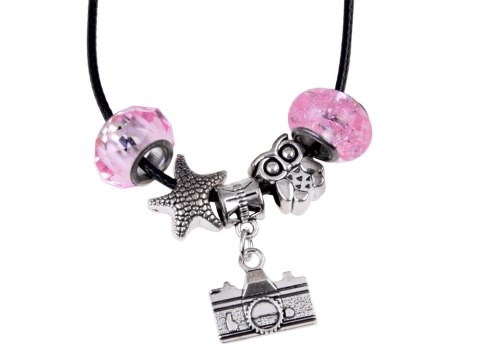 JOKOMISIADA Kreatywny zestaw do robienia bransoletek CHARMS koraliki ZA5206