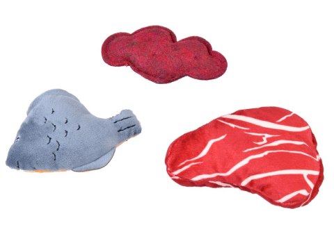 JOKOMISIADA MIĘKKI Zestaw do robienia obiadu Materiałowe warzywa Stek Ryba ZA5244