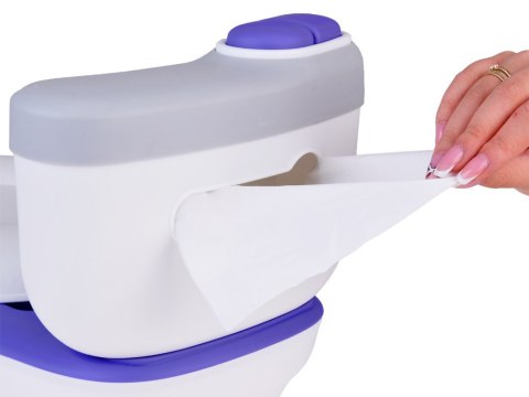 JOKOMISIADA Śpiewający Nocnik Toaleta dla Dzieci z Schowkiem na Chusteczki ZA5210