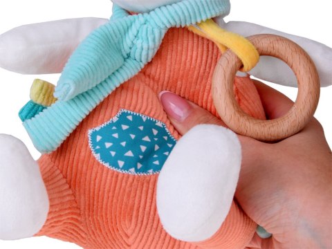 JOKOMISIADA Uroczy Lisek Zawieszka do wózka + grzechotka dla niemowlaka ZA5213