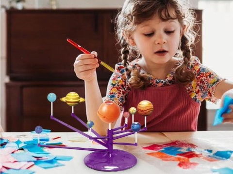 JOKOMISIADA Zestaw edukacyjny 2w1 Układ Słoneczny Projektor wyświetla planety ZA5199