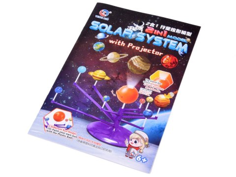 JOKOMISIADA Zestaw edukacyjny 2w1 Układ Słoneczny Projektor wyświetla planety ZA5199