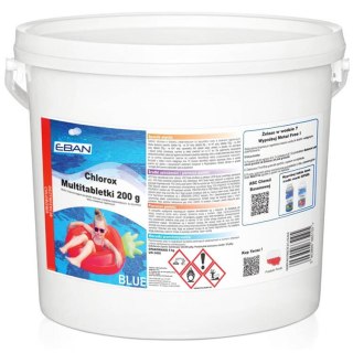 NTCE Chlorox Multitabletki 5KG BLUE Chemia do basenu BA0568