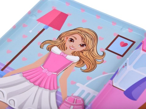 Producent niezdefiniowany Układanka magnetyczna Ubierz Lalę w wyjątkowe stylizacje ZA5198