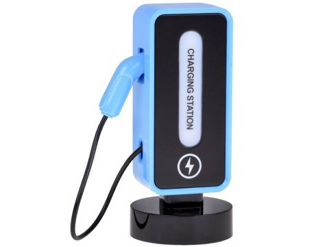 JOKOMISIADA Autko + stacja ładowania Samochód elektryczny kolorowe światła RC0687