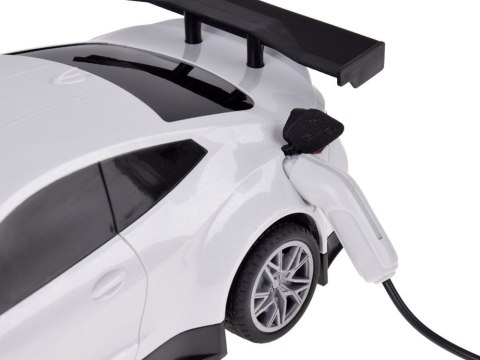 JOKOMISIADA Autko + stacja ładowania Samochód elektryczny kolorowe światła RC0687