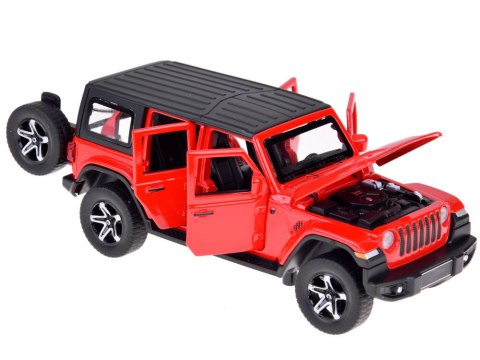 JOKOMISIADA Auto na wakacje Samochód terenowy + Przyczepa kempingowa światła ZA5351