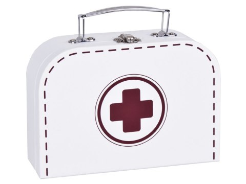 JOKOMISIADA Drewniany Zestaw lekarski Mały Lekarz Apteczka Stetoskop Strzykawka ZA5263