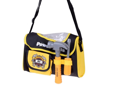 JOKOMISIADA Duży zestaw narzędzi + torba wkrętarka na baterie dla dzieci ZA5342