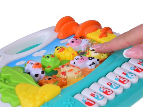 JOKOMISIADA Edukacyjne Pianinko Interaktywne Organki ze Zwierzątkami Farma ZA5331
