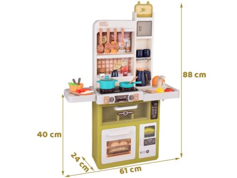 JOKOMISIADA Interaktywna Kuchnia Lodówka Kran Zmywarka Naczynia akcesoria 55 el ZA5292