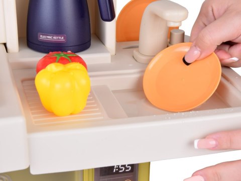 JOKOMISIADA Interaktywna Kuchnia Lodówka Kran Zmywarka Naczynia akcesoria 55 el ZA5292