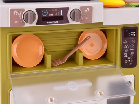 JOKOMISIADA Interaktywna Kuchnia Lodówka Kran Zmywarka Naczynia akcesoria 55 el ZA5292