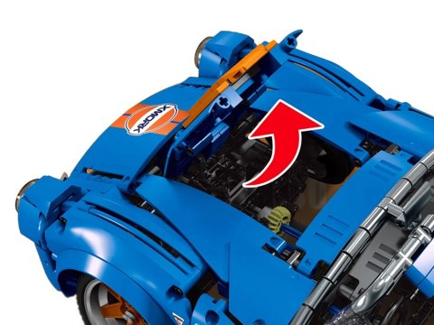 JOKOMISIADA Klocki techniczne 1816-elementów Auto sportowe Cobra-427 ZA5307