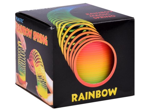 JOKOMISIADA Kolorowa SPRĘŻYNKA antystresowa Tęczowa zabawka dla dzieci ZA5333