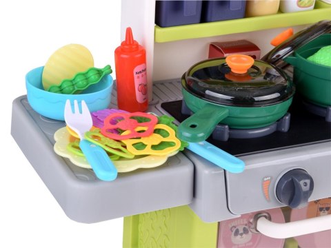 JOKOMISIADA Kuchnia dla Małego Kucharza z Efektami dźwięk para światło 63 ele ZA5325