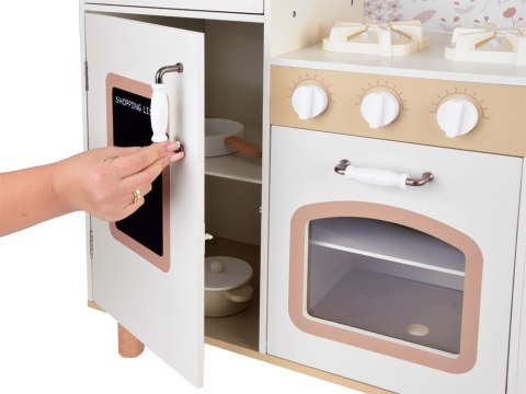 JOKOMISIADA Piękna Duża Kuchnia drewniana dla dzieci Piekarnik Pralka Lodówka ZA5271