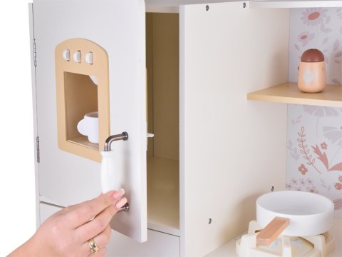 JOKOMISIADA Piękna Duża Kuchnia drewniana dla dzieci Piekarnik Pralka Lodówka ZA5271