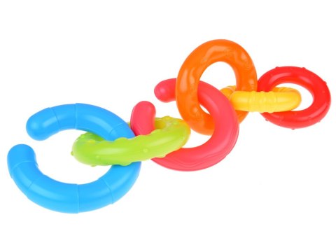 JOKOMISIADA Piramida sensoryczna kolorowe krążki do układania dla dzieci ZA5283