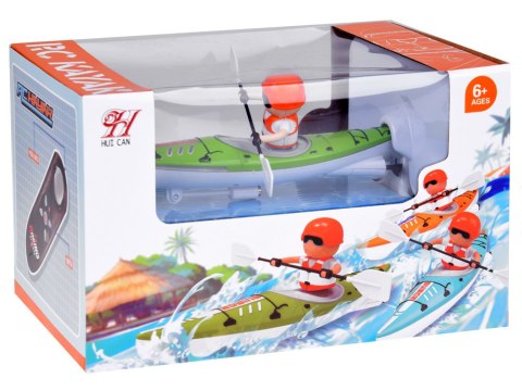 JOKOMISIADA Podświetlany Kajak z Wioślarz Zdalnie Sterowana Przygoda na Wodzie RC0678