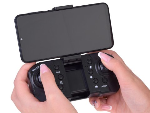 JOKOMISIADA Quadrocopter Latający Dron model zdalnie sterowany składany + pilot RC0681