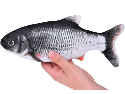 JOKOMISIADA Ryba maskotka zabawka porusza ogonem USB ZA5353