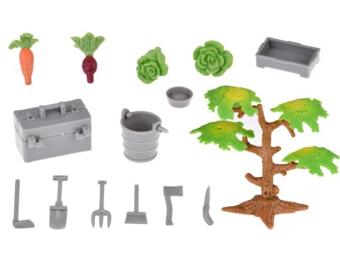 JOKOMISIADA SERIA ZWIERZĘTA FARMA Duży zestaw "WETERYNARZ na wsi" 102 elementy ZA5350