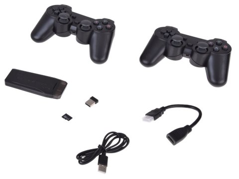 JOKOMISIADA Zestaw Gra Konsola HDMI RETRO + 2 pady Ponad 20000 gier jak kiedyś GR0696