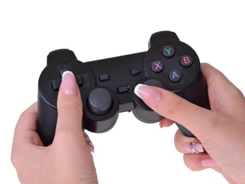 JOKOMISIADA Zestaw Gra Konsola HDMI RETRO + 2 pady Ponad 20000 gier jak kiedyś GR0696