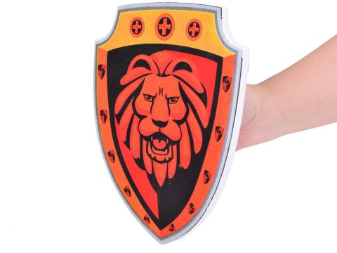 JOKOMISIADA Zestaw dla Rycerza Piankowa Tarcza Miecz piankowy Godło Lew ZA5316