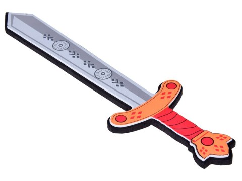 JOKOMISIADA Zestaw dla Rycerza Piankowa Tarcza Miecz piankowy godło Lilia ZA5315