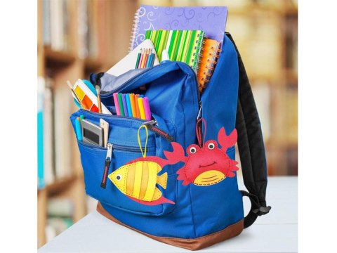 JOKOMISIADA Zestaw kreatywny zrób to sam morskie zwierzątka filcowy zestaw ZA5276