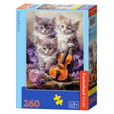 Castorland Puzzle 260-elementów Musical Kittens