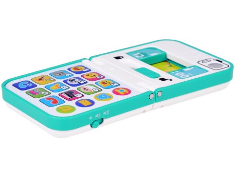 Hola Interaktywny muzyczny Telefon Smartfon składany dla dziecka ZA5424