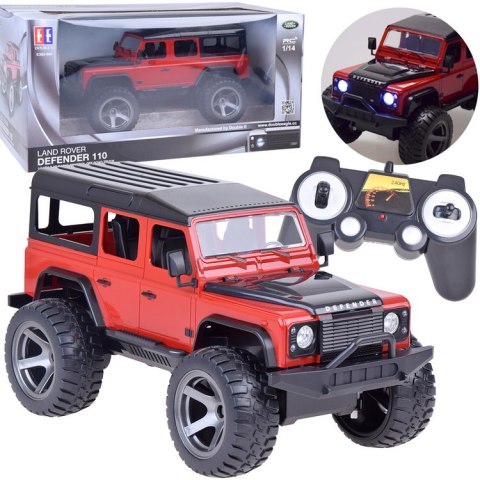 JOKOMISIADA Auto Zdalnie sterowane Terenowy Duży Land Rover Defender 110 pilot RC0689
