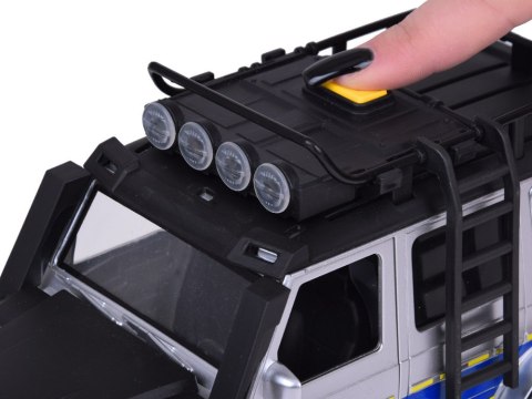 JOKOMISIADA Auto terenowe Policja Radiowóz z napędem Światła + Dźwięki ZA5410