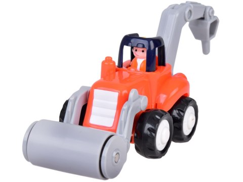 JOKOMISIADA Budowlany Traktorek do Zabawy z Koparka Walec Przyczepa ZA5423