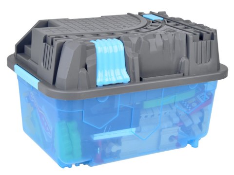 JOKOMISIADA Drewniana Kolejka Klocki zbuduj Miasto Pociąg lokomotywa 100 elem ZA5380