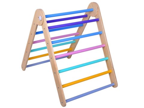 JOKOMISIADA Drewniany Domowy Plac Zabaw Zestaw Wspinaczkowy dla dzieci 3w1 ZA5389