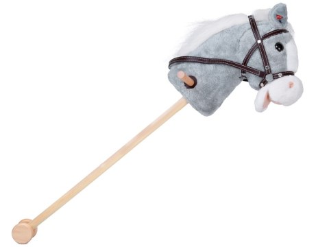 JOKOMISIADA Hobby Horse Koń na patyku Dźwięk galopu i rżenia + ruchomy pysk ZA5442