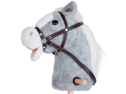 JOKOMISIADA Hobby Horse Koń na patyku Dźwięk galopu i rżenia + ruchomy pysk ZA5442