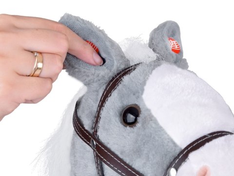 JOKOMISIADA Hobby Horse Koń na patyku Dźwięk galopu i rżenia + ruchomy pysk ZA5442