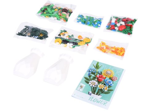 JOKOMISIADA Klocki techniczne Duży Bukiet kwiatów polnych + flakon 618 ele ZA5461