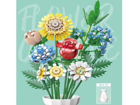 JOKOMISIADA Klocki techniczne Duży Bukiet kwiatów polnych + flakon 618 ele ZA5461