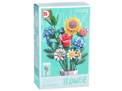 JOKOMISIADA Klocki techniczne Duży Bukiet kwiatów polnych + flakon 618 ele ZA5461