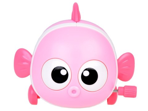 JOKOMISIADA Kolorowa Rybka nakręcana jeżdżąca błazenek ruchomy ogonek ZA5448